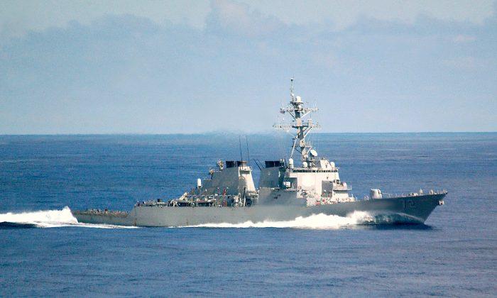 US Navy Ship Fired Warning Shots at Iranian Boats