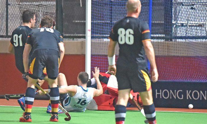 HKFC Battle to Win Against Cricketers, in Hong Kong Hockey