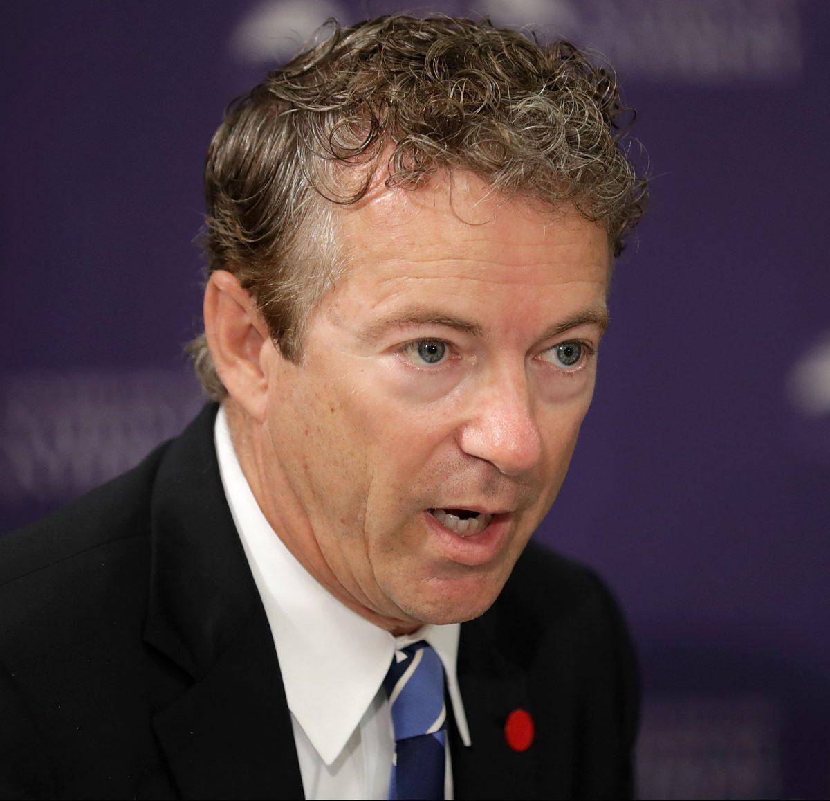 Sen. Rand Paul (R-Ky.) at the Center for the National Interest in Washington on Sept. 19, 2016. (Chip Somodevilla/Getty Images)