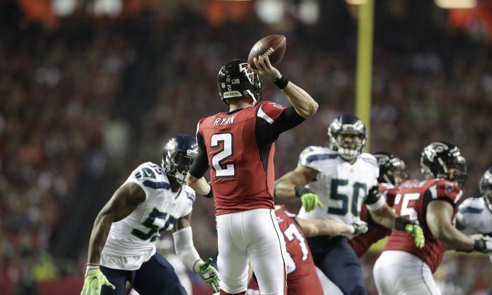Ryan Leads Falcons to NFC Title Game, Beating Seattle 36-20