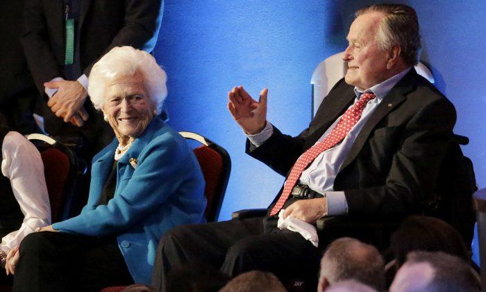 Ailing George H.W. Bush, Wife, Showing Improvement
