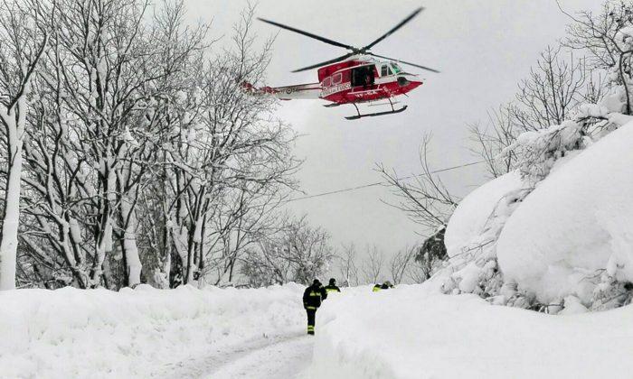 30 Missing in Central Italy Avalanche That Buries Hotel