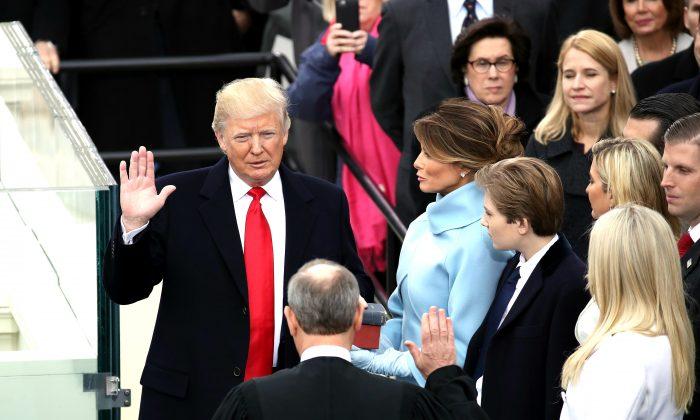 Trump Takes Oath of Office