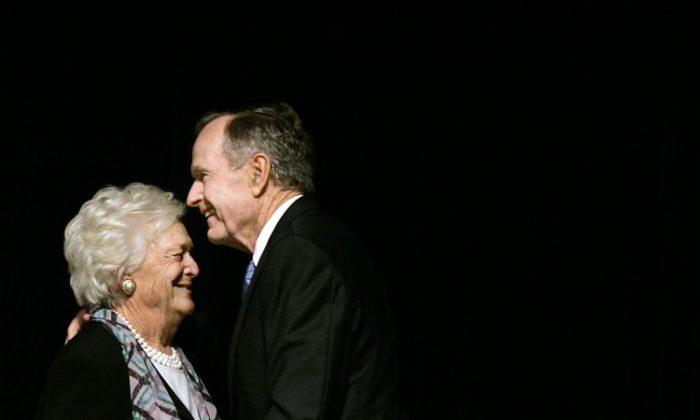 George H.W. Bush, Wife Barbara, Recovering From Illnesses