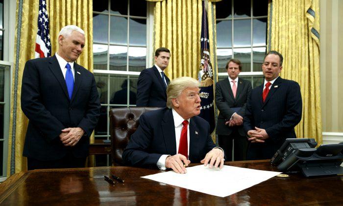 Trump Aims to End Fines Imposed on the Uninsured in First Executive Order