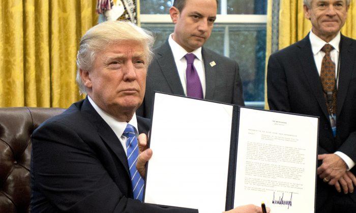 Trump Moves to Pull US out of Pacific-Rim Trade Deal
