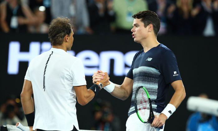 Raonic’s Promising Australian Open Ended by Resurgent Nadal