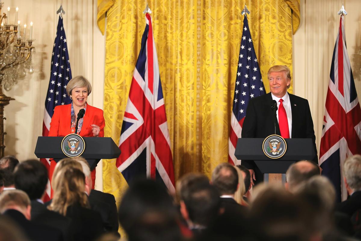 UK Says Trump Visit Still on Amid Outcry Over Travel Ban