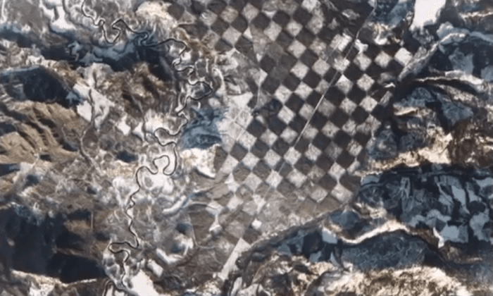 Astronaut Captures Image of Peculiar Checkerboard Pattern From Space (Video)