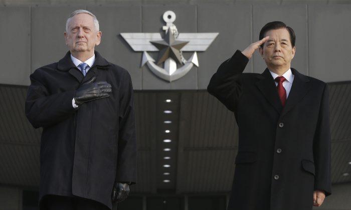 US Defense Chief Mattis Reassures Japan, South Korea