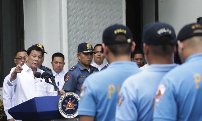 Philippine Leader Publicly Berates Over 200 Police Officers for Offenses