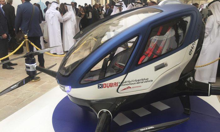Up, up and Away: Passenger-Carrying Drone to Fly in Dubai