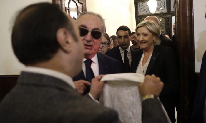 Le Pen Refuses Headscarf, Nixes Talks With Lebanon Cleric