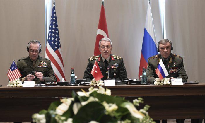 Turkish, US, Russian Military Chiefs Discuss Syria Tensions