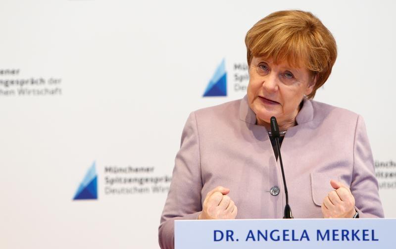 Ahead of Trump Meeting, Merkel Says Trade Vital for U.S. and Germany