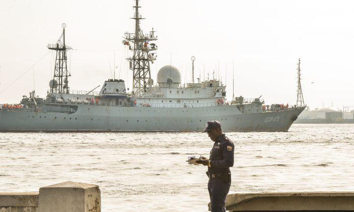 Russian Spy Ship Viktor Leonov Off the Coast of Georgia: Report