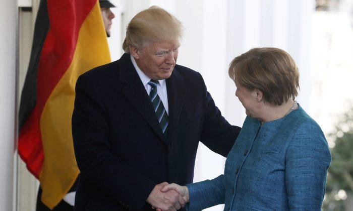 Breakdown: Donald Trump Actually Did Shake Angela Merkel’s Hand, Media Freakout Ensues Anyway