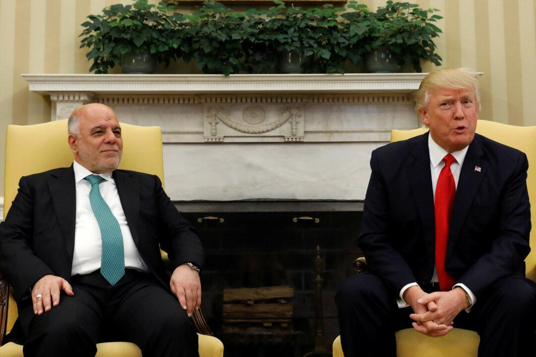 Trump, Iraqi Prime Minister Meet for First Time