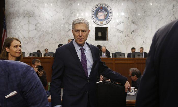 Supreme Court Nominee Stakes out Independence From Trump
