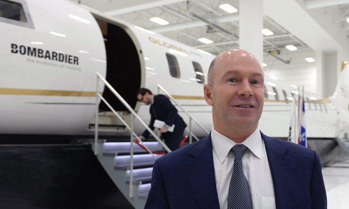 Bombardier Senior Executives Pay up Nearly 50% Last Year