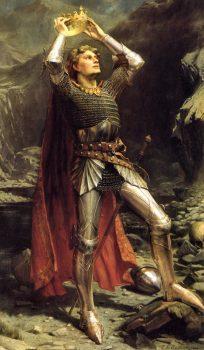 "King Arthur" by Charles Ernest Butler. (Public Domain)