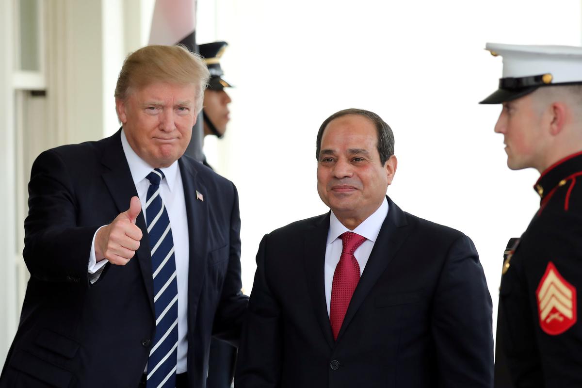 Trump Tells Sisi US, Egypt Will Fight Radical Islamic Terrorists Together