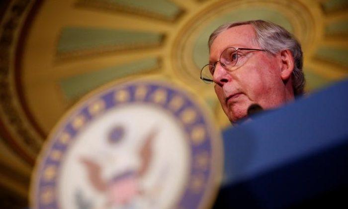Senate Republican Leader Starts Clock Ticking to Showdown on Gorsuch