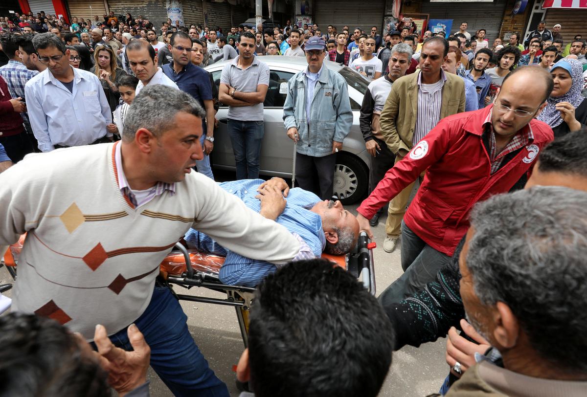 Palm Sunday Bombings of Egyptian Coptic Churches Kill 44