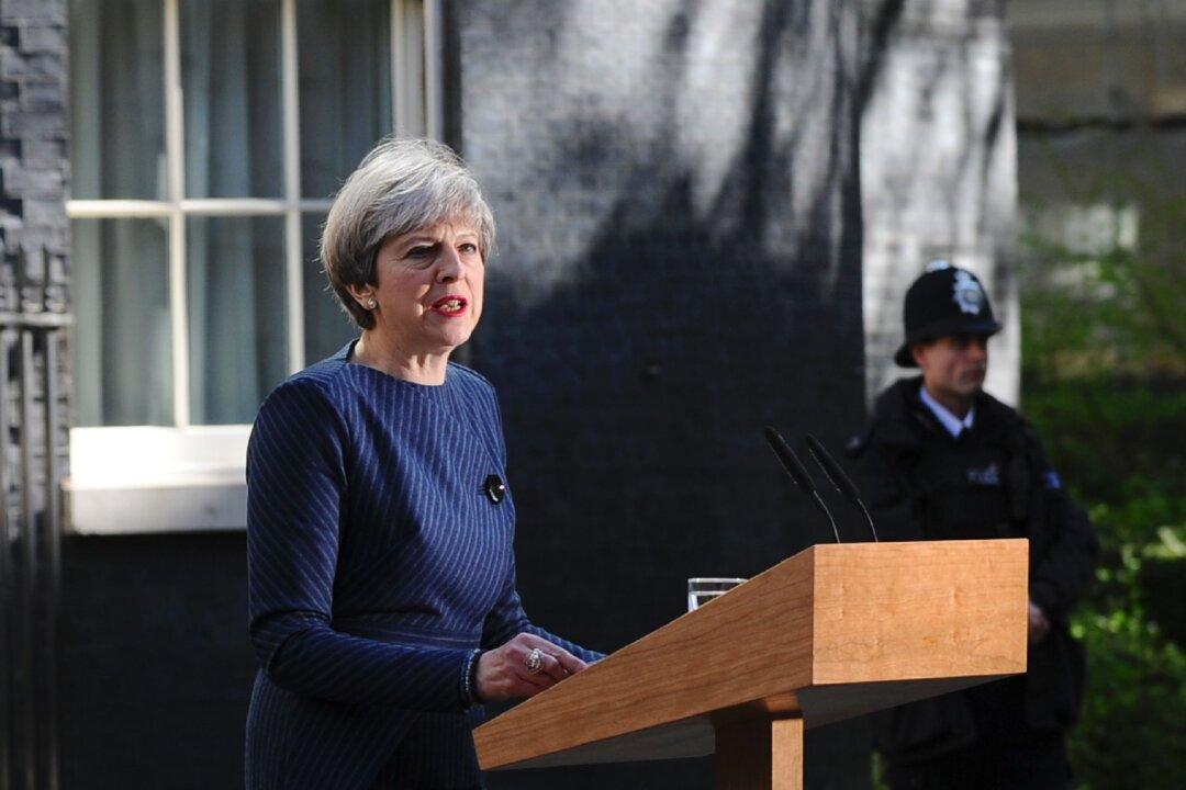 UK Snap Election in 6 Weeks, Announces Prime Minister