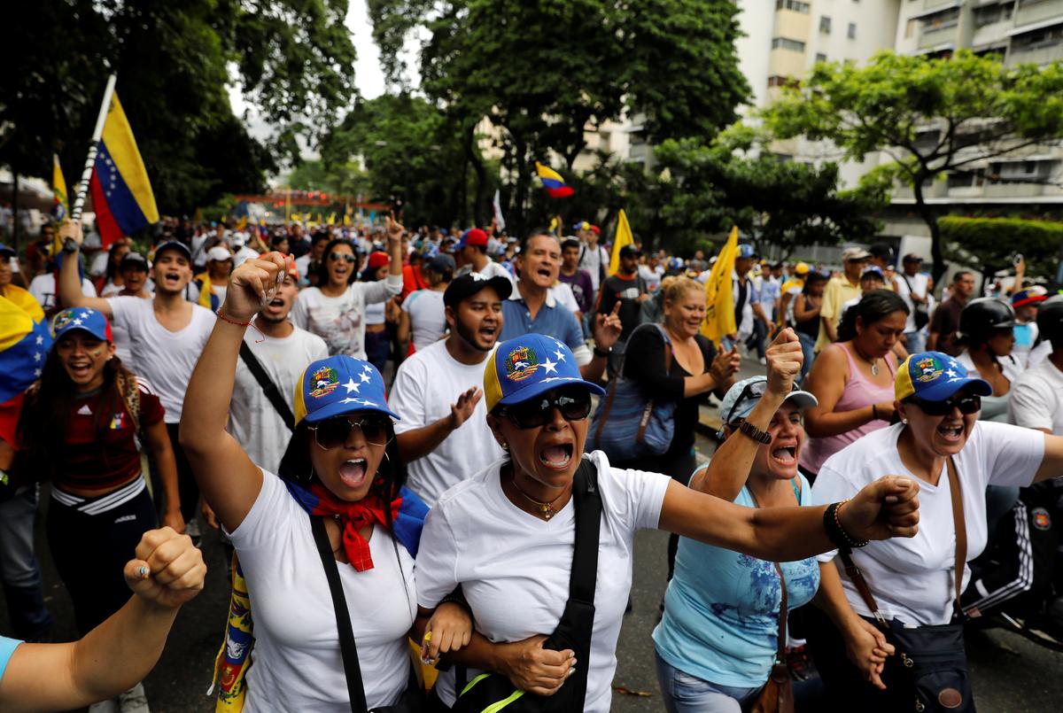Venezuelan Opposition Begins ‘Mother of All Marches’ Against Maduro