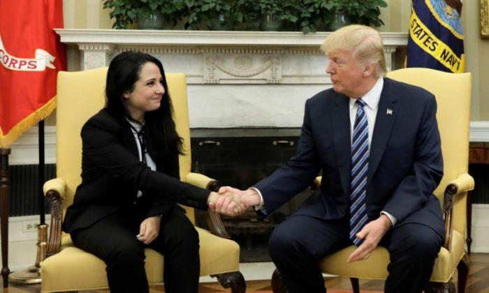 Trump Greets American Freed From Egyptian Detention