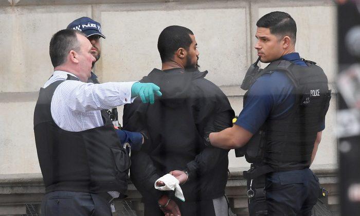 Armed British Police Arrest Man With Knives Near May’s Office