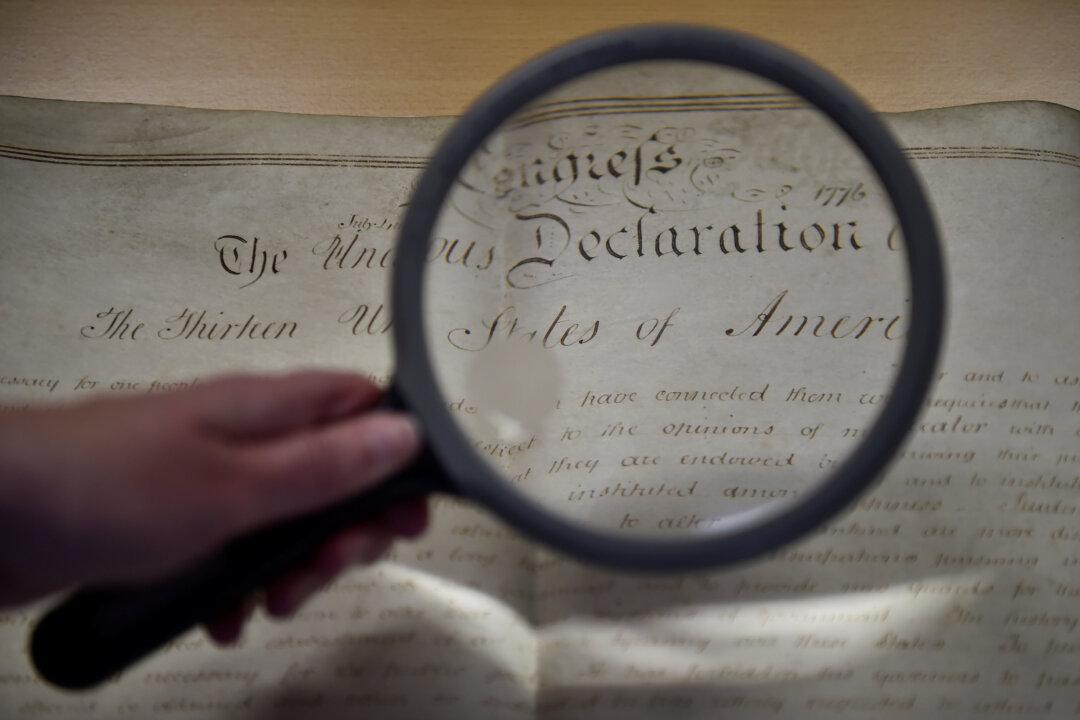 How Did a Copy of US Declaration of Independence Get to Southern England?