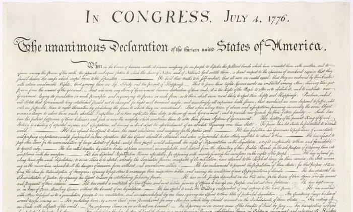 The Declaration of Independence Founded a Theistic Republic