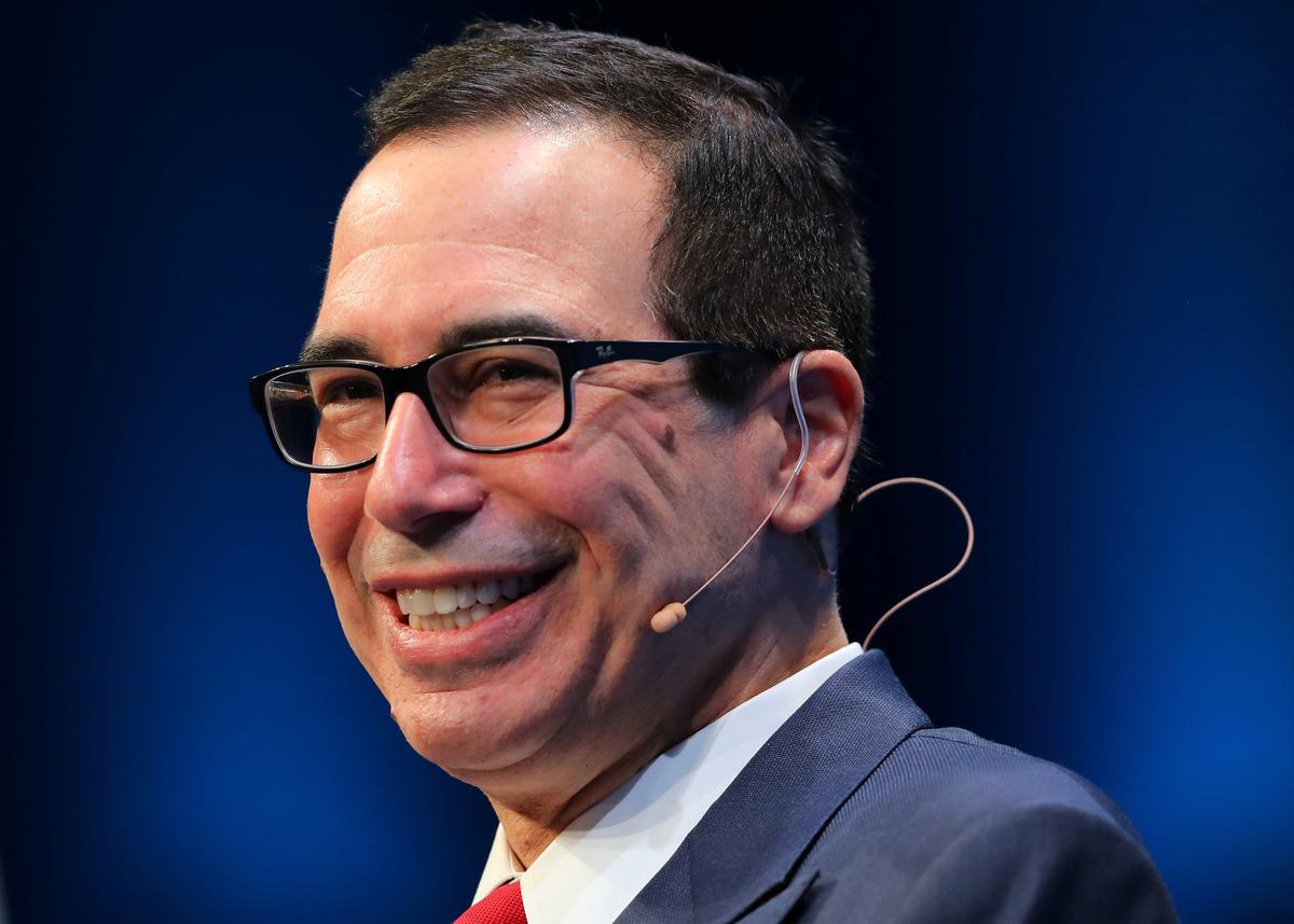 Mnuchin Sees US Growth Reaching 3 Percent in Time, Tax Cuts to Help