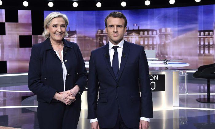 Macron, Le Pen Clash in Bad-Tempered French Pre-Election TV Showdown