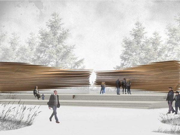 Arc of Memory, the winning design for the monument to victims of communism to be built in Ottawa. (Courtesy of Paul Raff)