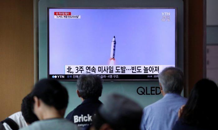 North Korea Fires Short-Range Ballistic Missile Into Japanese Waters