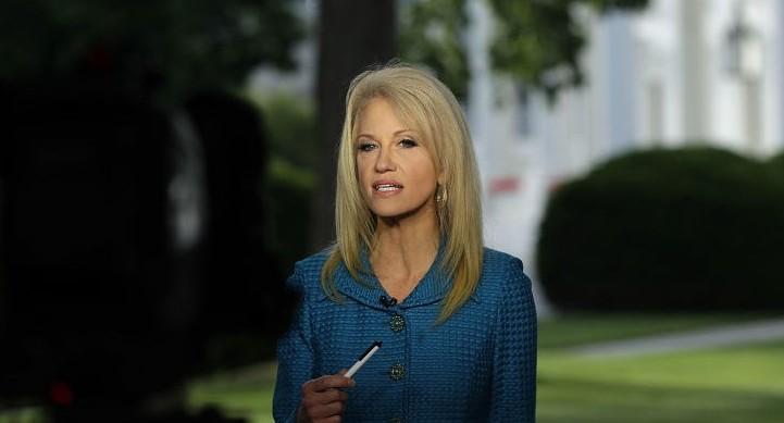 White House Counselor Kellyanne Conway participates in Washington on May 10, 2017. (Alex Wong/Getty Images)