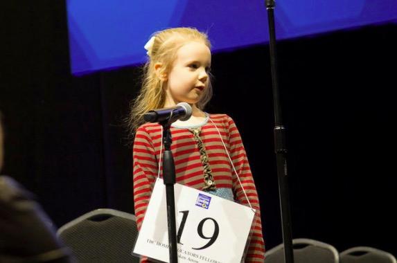 National Spelling Bee Features Edith Fuller, Age 6