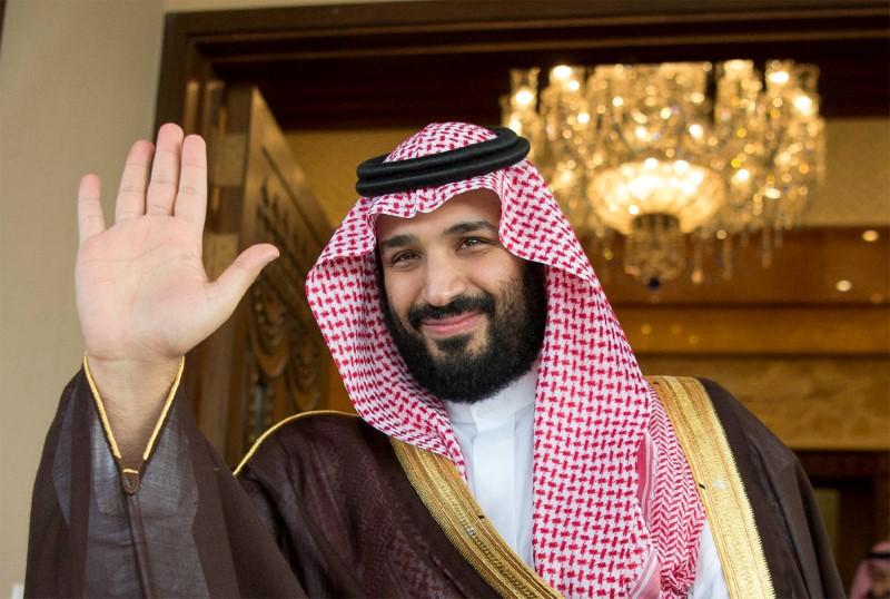 Saudi Crown Prince Mohammed bin Salman in Riyadh, Saudi Arabia, on April 11, 2017. (Bandar Algaloud/Courtesy of Saudi Royal Court/Handout/File Photo via REUTERS)