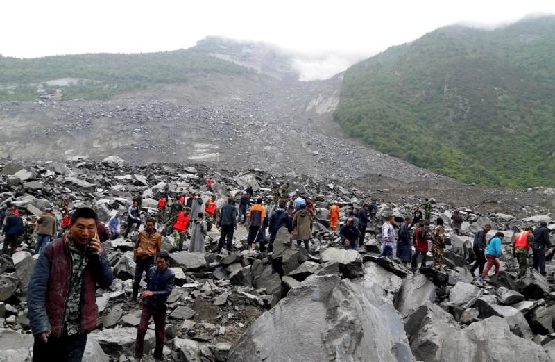 Landslide Buries Mountain Village in Southwest China, Fears for 141 People