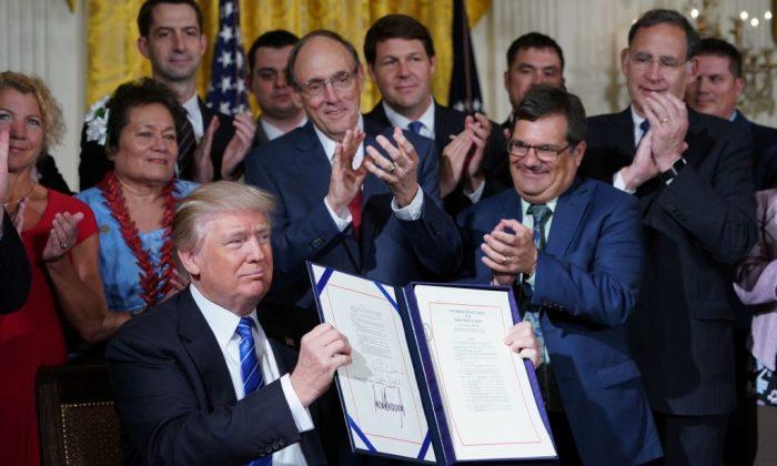 President Trump Signs Veterans Accountability and Whistleblower Protection Act