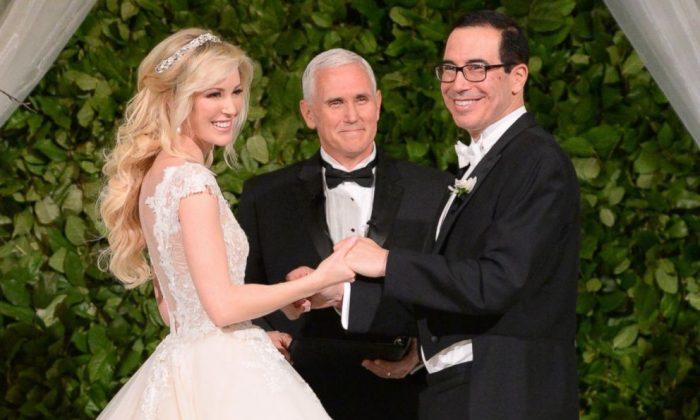 Trumps Attend Treasury Secretary’s Wedding in DC