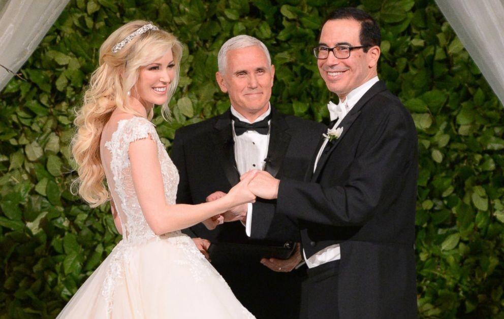 Trumps Attend Treasury Secretary’s Wedding in DC