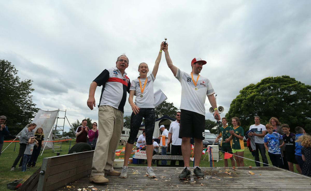 Britain Hosts World Egg Throwing Championship