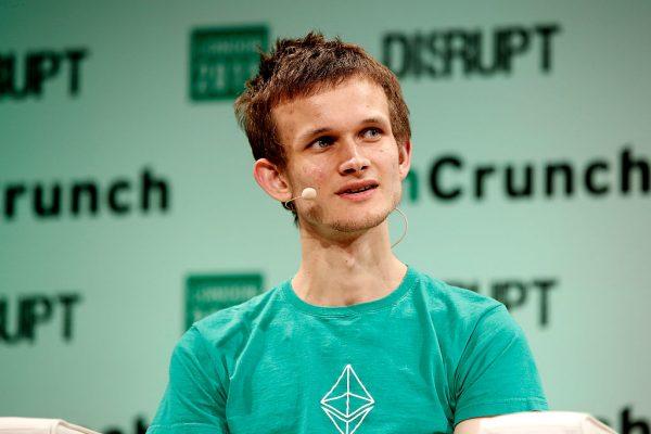 Ethereum founder Vitalik Buterin during TechCrunch Disrupt London 2015 - Day 2 at Copper Box Arena in London on Dec. 8, 2015. (John Phillips/Getty Images for TechCrunch)