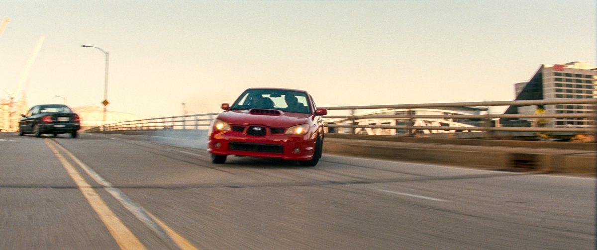 Car chase from TriStar Pictures's "Baby Driver." (Sony Pictures Entertainment Inc.)
