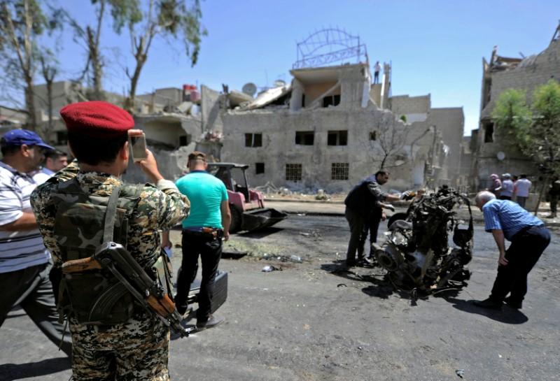 Three Car Bombs Hit Damascus, at Least Seven People Killed