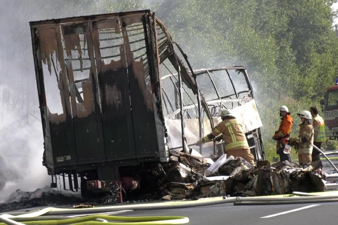 11 Dead, 31 Injured After Fiery Bavarian Bus Crash